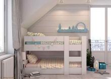 Photograph of Bunk Bed Compact Mini Low Height – Innovative Design!