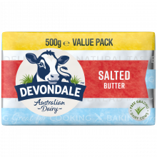 Photograph of Devondale Salted Butter 500g