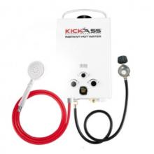 photograph of KickAss portable camping hot water system