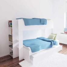 Photograph of Triple Bunk Bed - Single over double bed + Optional trundle